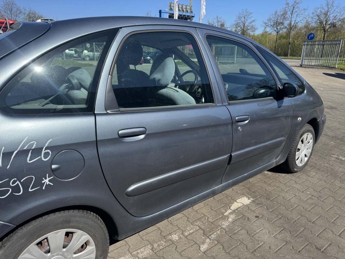 Citroen Xsara Picasso original T&uuml;r hinten rechts EZW Eisengrau Rohbau Bj.2007